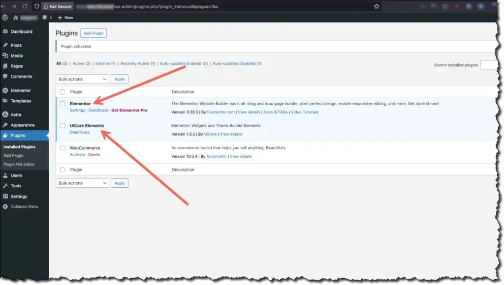 01 install uicore elements and elementor plugin