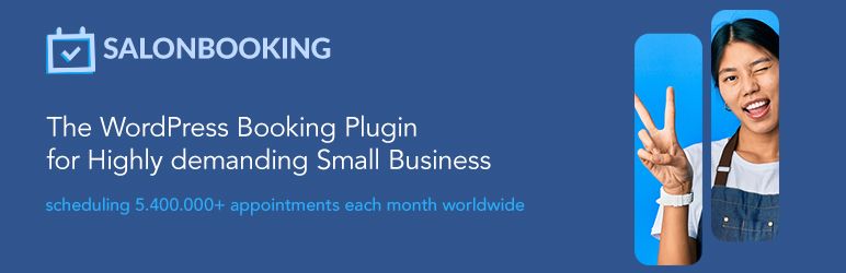 Salon Booking System – Free Version WordPress plugin banner