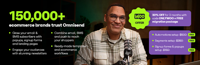 Email Marketing for WooCommerce by Omnisend WordPress plugin banner