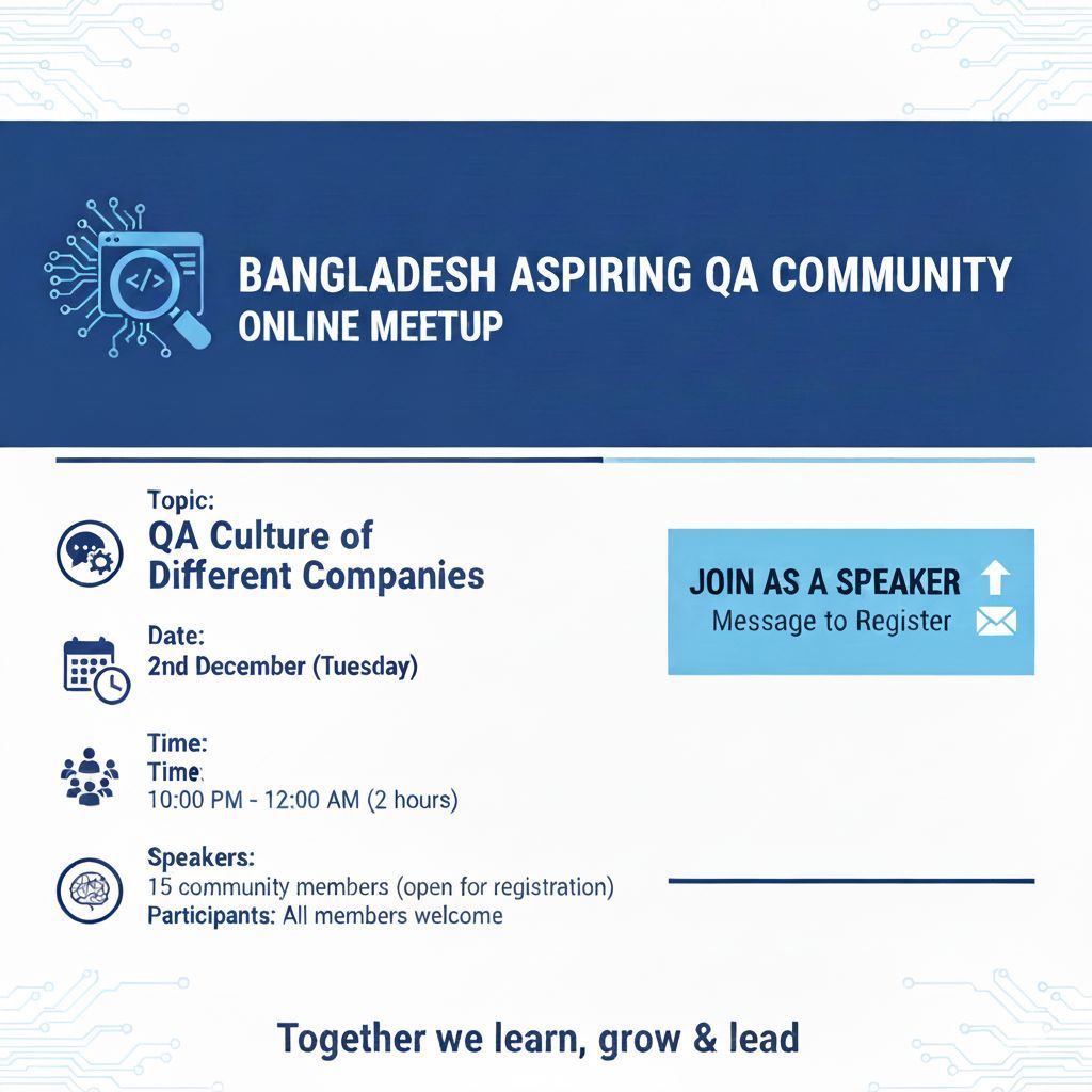 BAQC SQA Community Meetup: Key Highlights & Takeaways