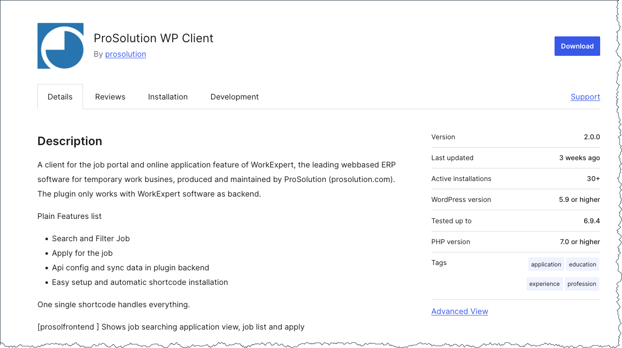 CVE-2026-2942: Arbitrary File Upload in ProSolution WP Client